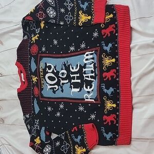 HBO Game Of Thrones Joy To The Realm Holiday Christmas Sweater size XL